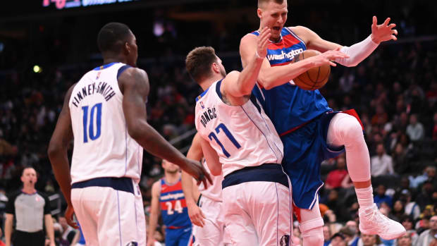 Luka Doncic, Dallas Mavericks, Kristaps Porzingis, Washington Wizards